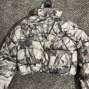 Camo Puffer Jacket